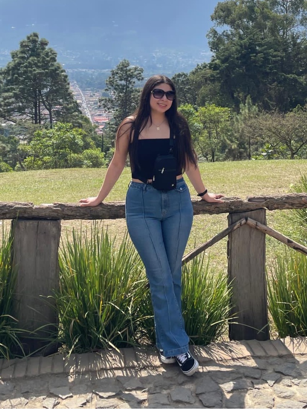 Cider Denim Washed High Waist Flared Jeans - Picture 8 of 8